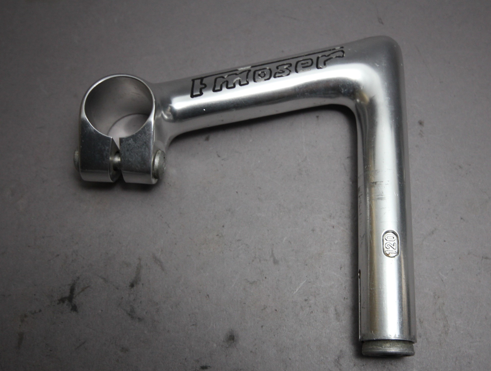 3ttt Record Stem / 120 mm / Silver / Francesco Moser