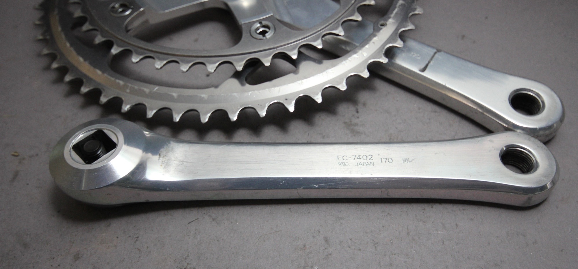 Shimano Dura Ace FC 7402 Biopace Crank Set / 170 mm / 1988