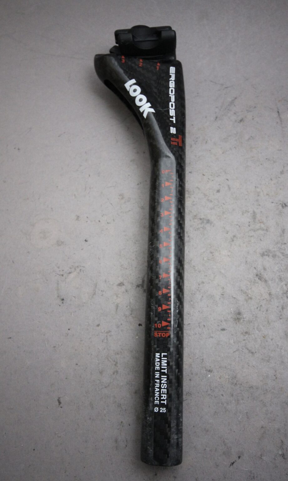 Look Ergopost 2 TI Carbon Seat Post / ø 25.0 mm / 270 mm / 195g