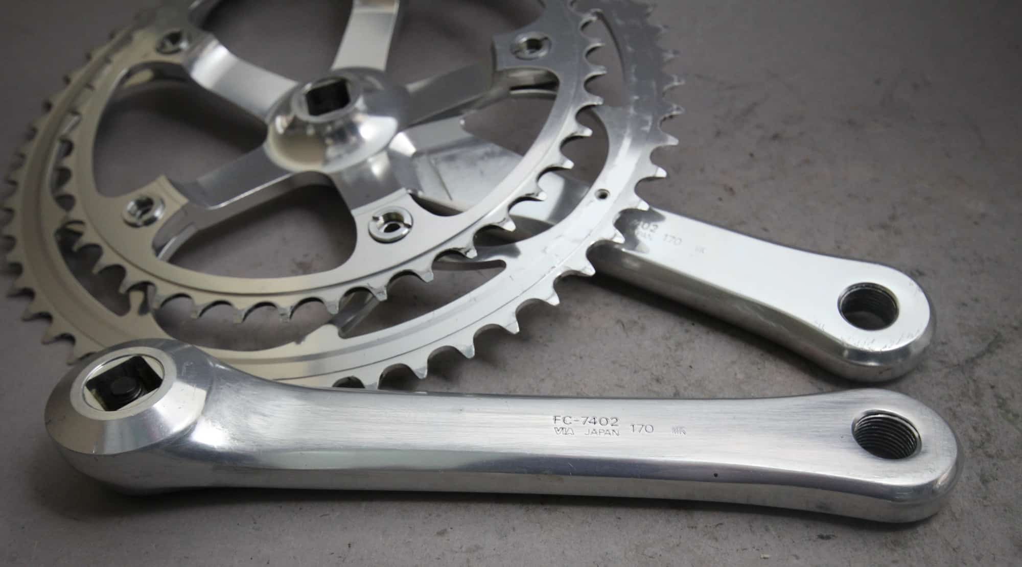 Shimano Dura Ace FC 7402 Crank / 170 mm / 53/42 / 1988