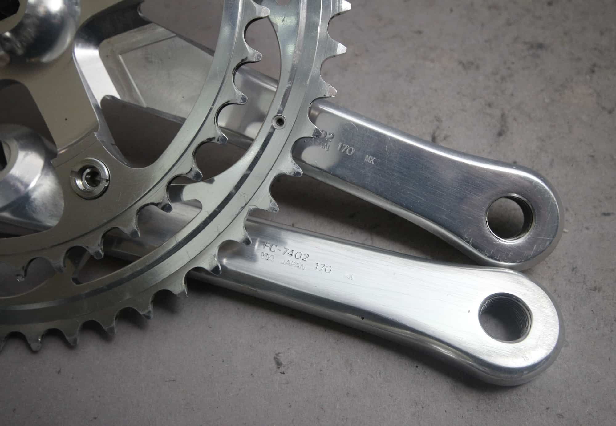 Shimano Dura Ace FC 7402 Crank / 170 mm / 53/42 / 1988
