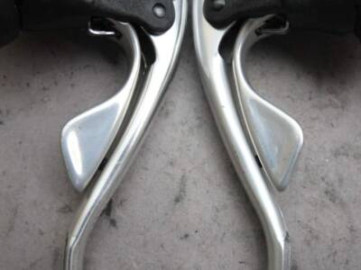 Levier De Vitesse Campagnolo Record Carbon Ergopower 2x8 - Année 1994, 430g - Occasion Très Bon état