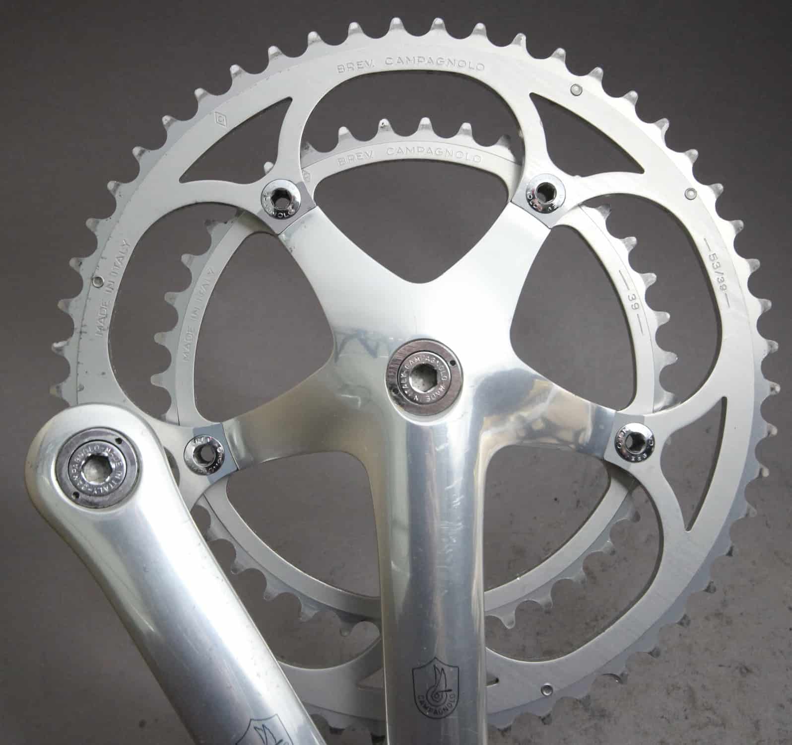 Campagnolo C-Record Crank Set / 170 mm / 53/39 / 1993