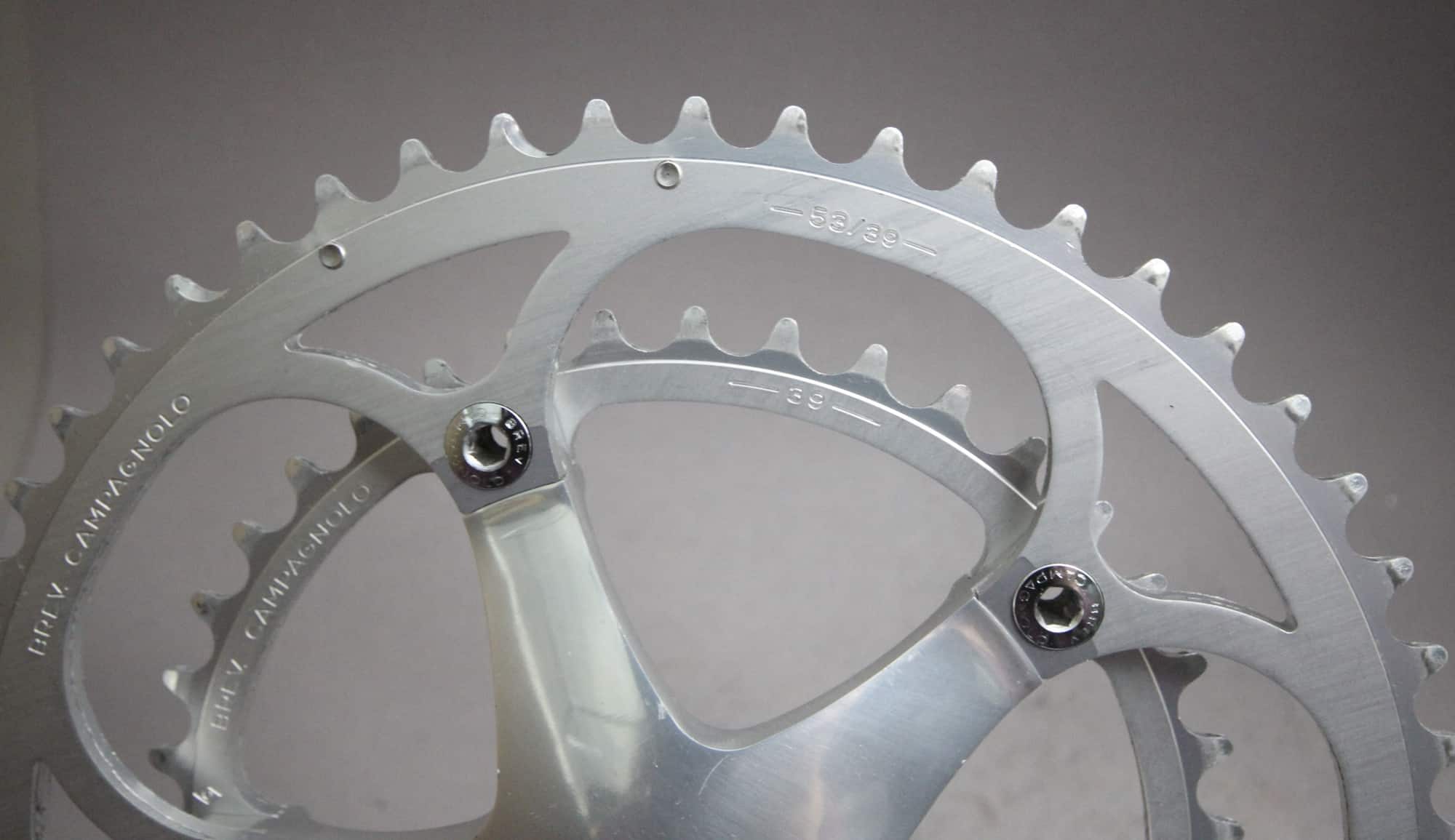 Campagnolo C-Record Crank Set / 170 mm / 53/39 / 1993