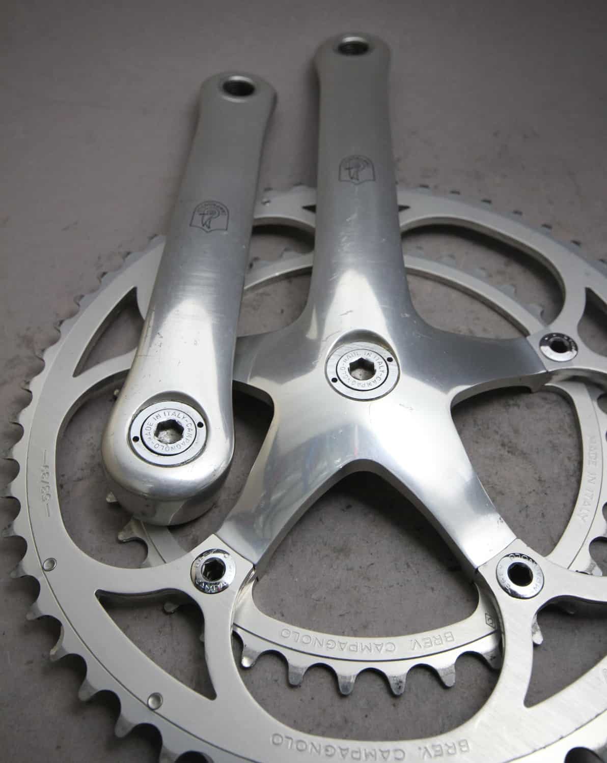 Campagnolo C-Record Crank Set / 170 mm / 53/39 / 1993