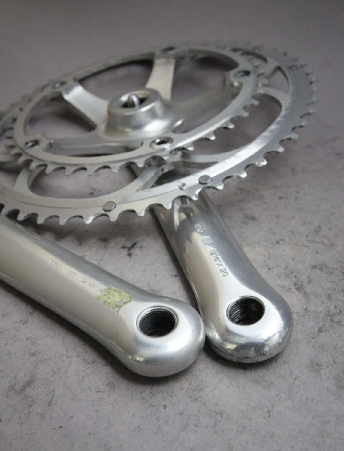 Campagnolo C-Record Crank Set / 170 mm / 53/39 / 1993