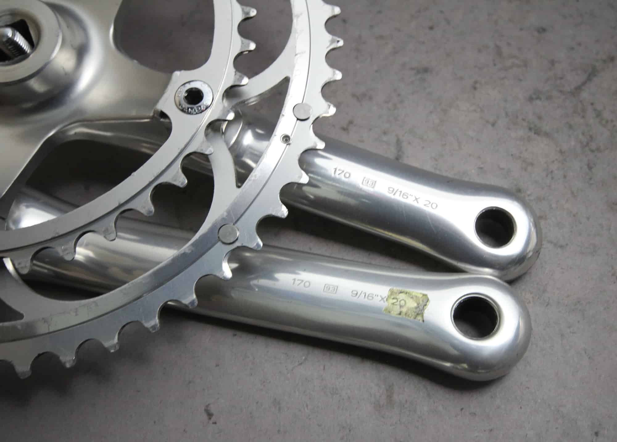 Campagnolo C-Record Crank Set / 170 mm / 53/39 / 1993