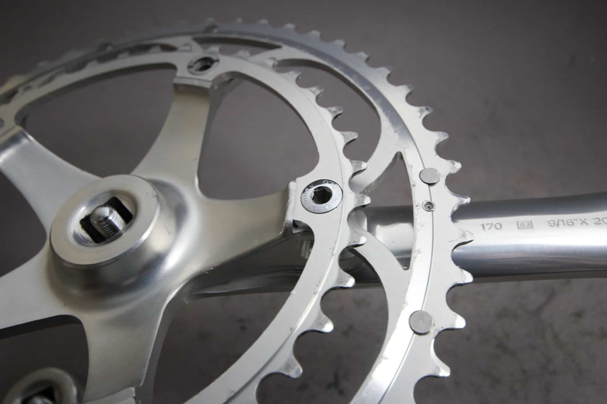 Campagnolo C-Record Crank Set / 170 mm / 53/39 / 1993