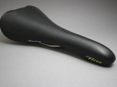 Selle Italia Flite Titanium Saddle / Black / 206g / 1994