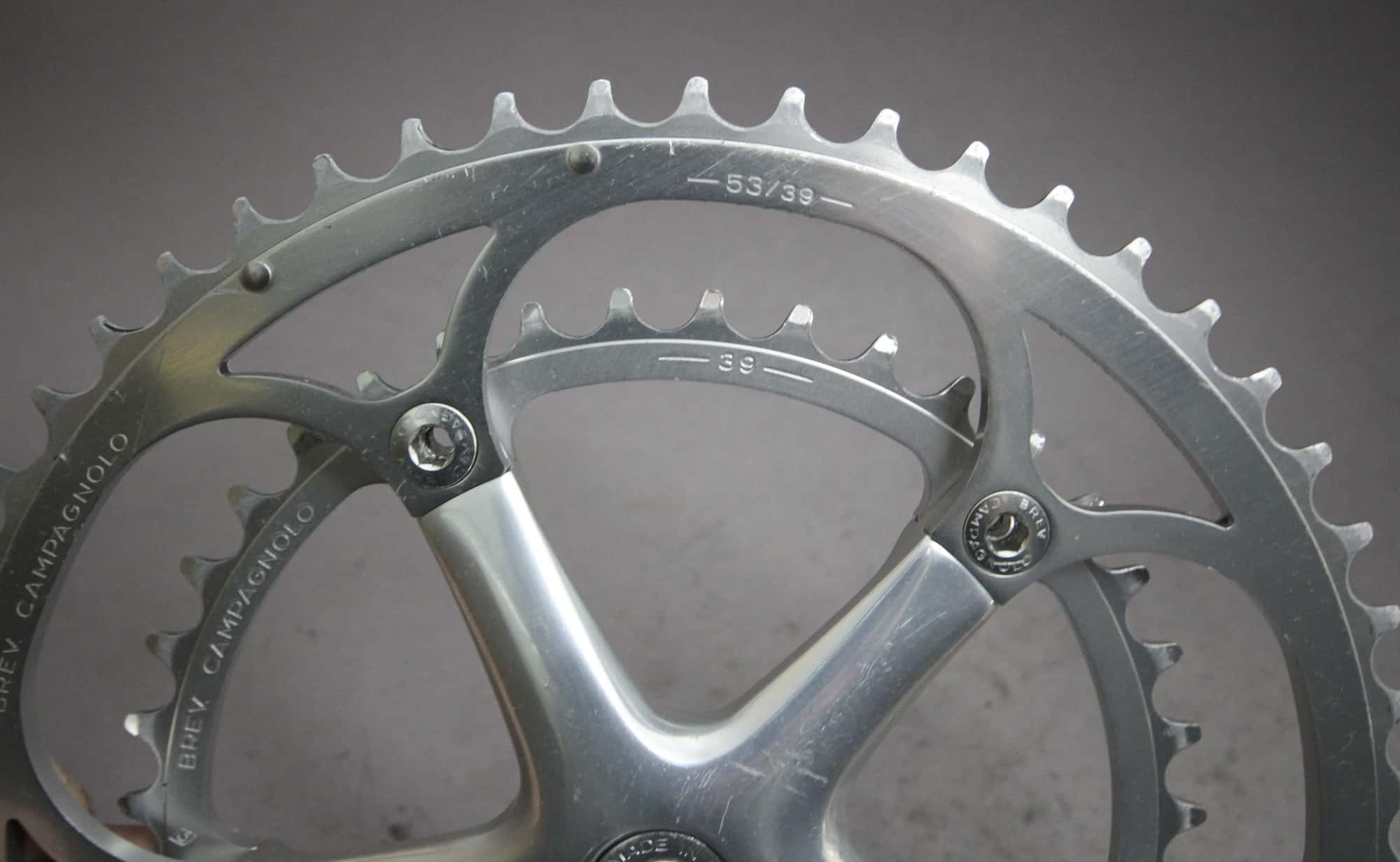 Campagnolo Record 8s Crank Set / 172.5 mm / 53/39 / 673g
