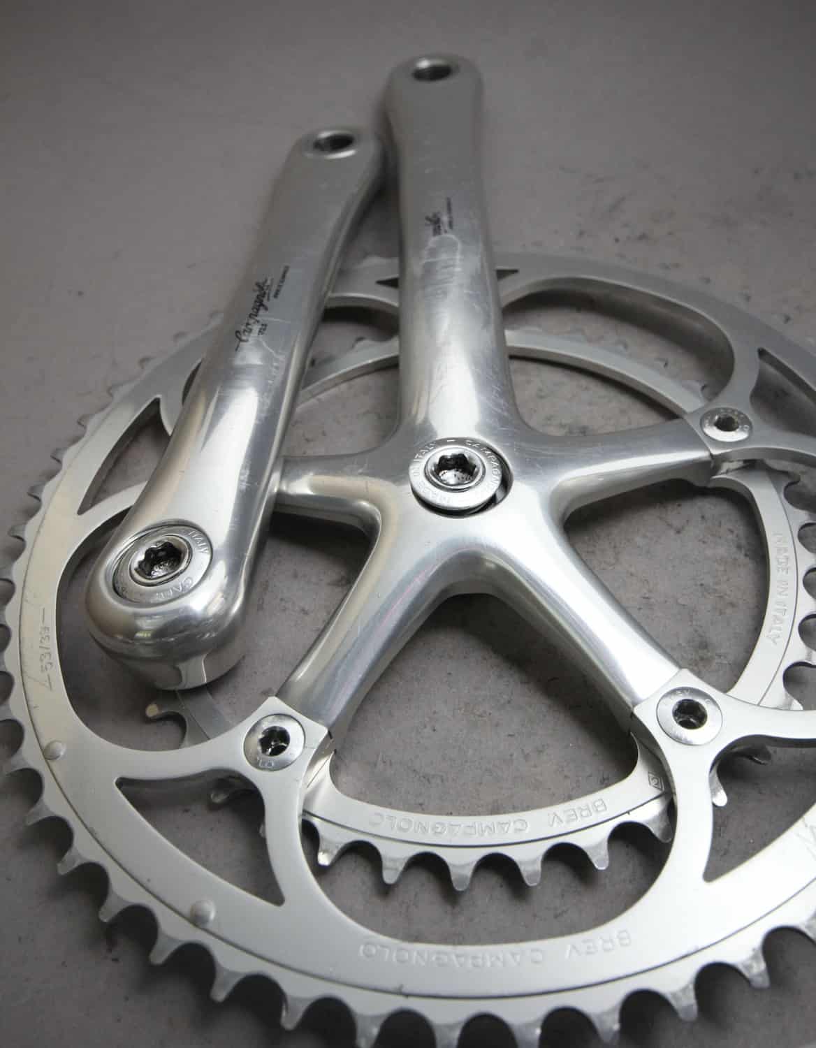 Campagnolo Record 8s Crank Set / 172.5 mm / 53/39 / 673g