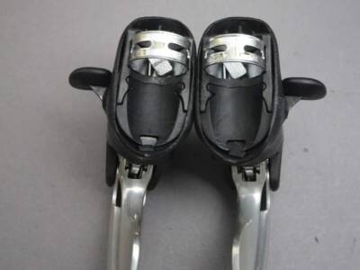 Manettes Campagnolo Record ErgoPower Carbon 8 Vitesses - 1994 - Pour Vélo De Route