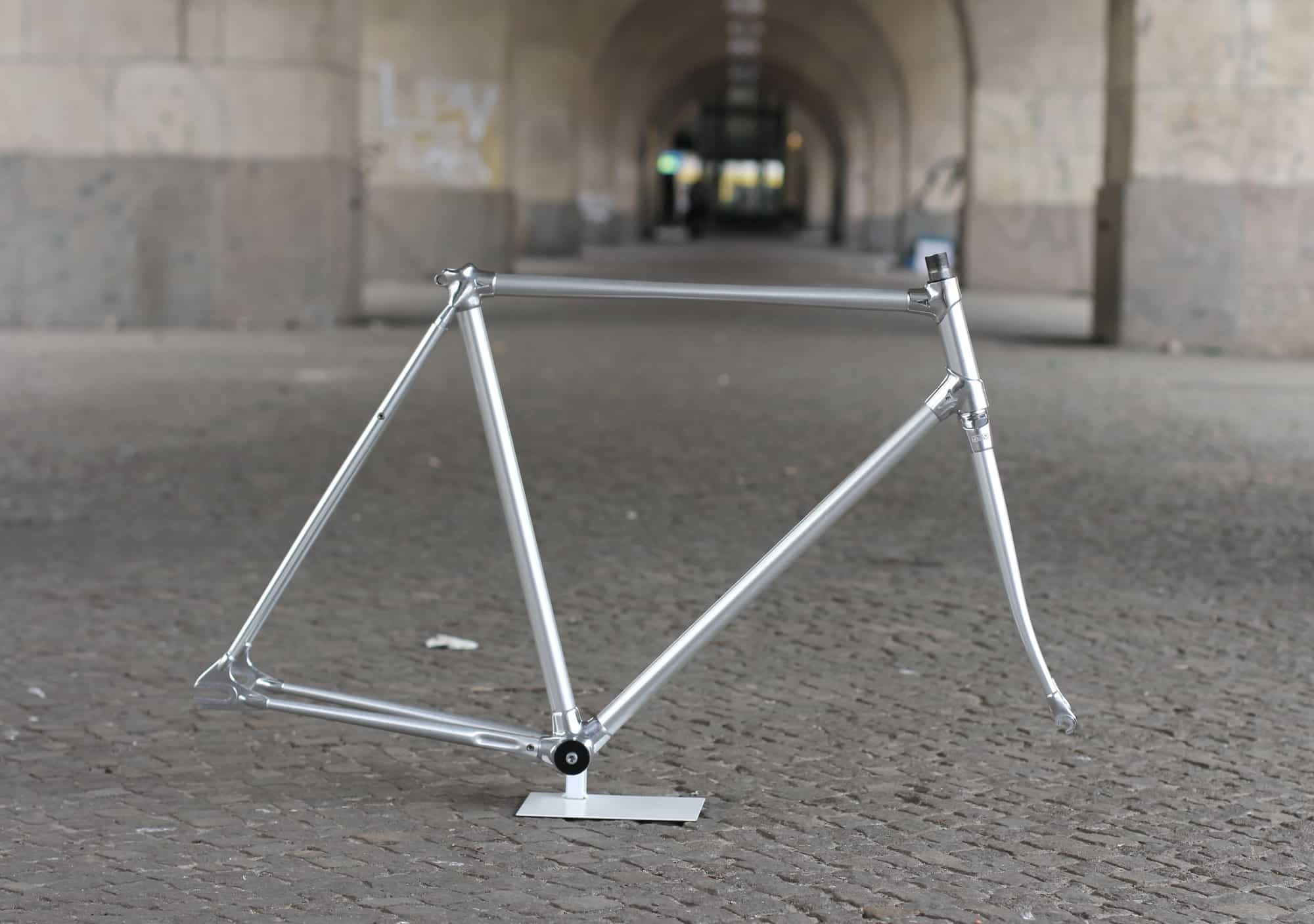 ALAN Super Record Pista Frame / 54 cm / Silver / 1984