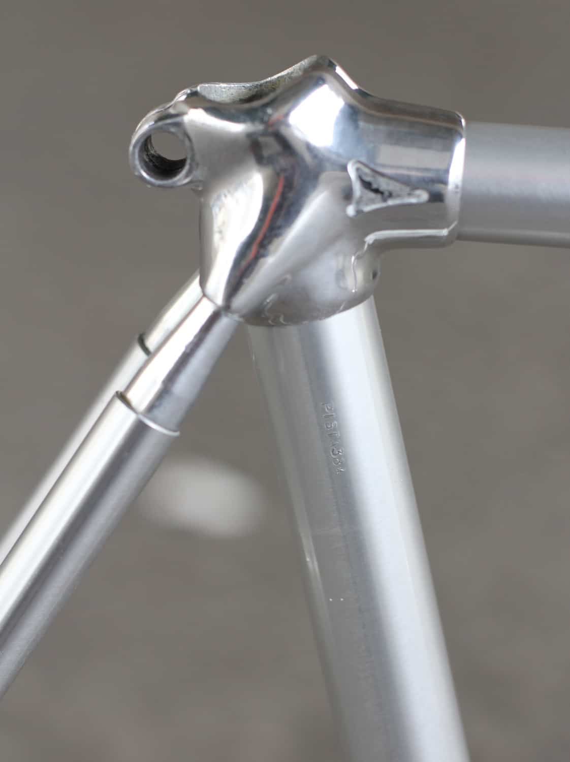 ALAN Super Record Pista Frame / 54 cm / Silver / 1984