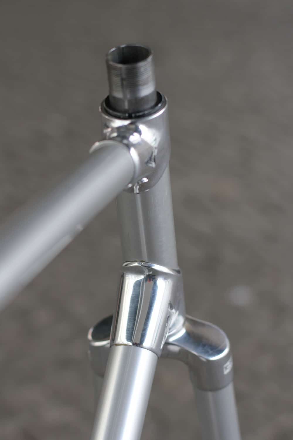 ALAN Super Record Pista Frame / 54 cm / Silver / 1984