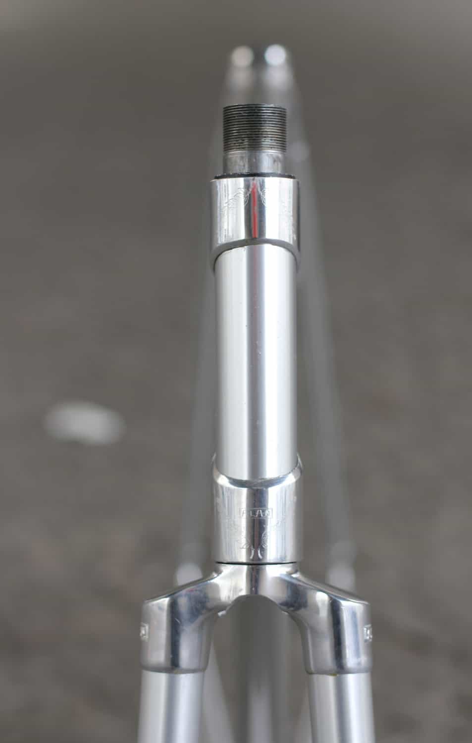 ALAN Super Record Pista Frame / 54 cm / Silver / 1984