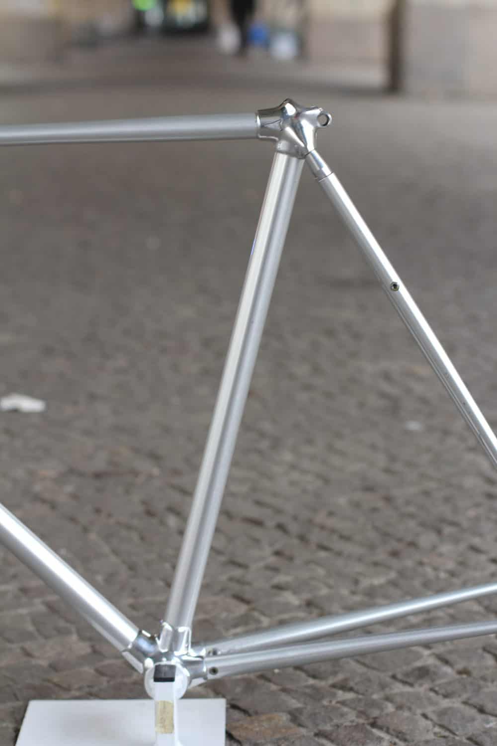 ALAN Super Record Pista Frame / 54 cm / Silver / 1984