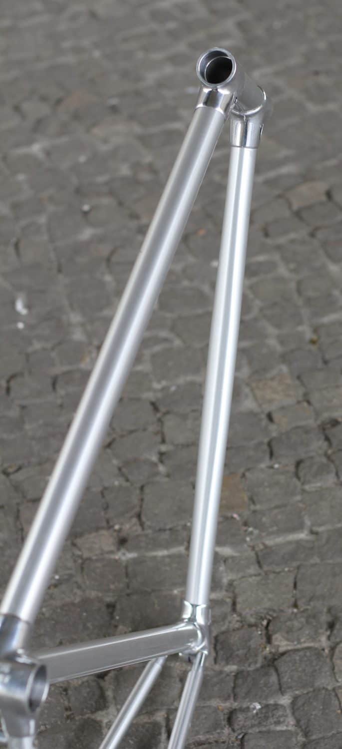 ALAN Super Record Pista Frame / 54 cm / Silver / 1984