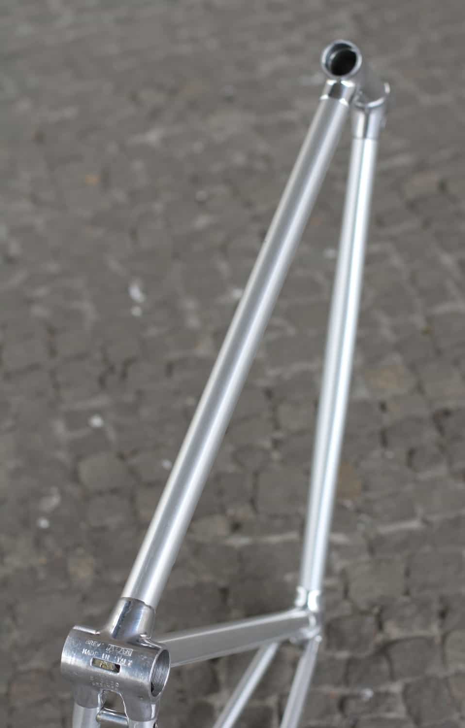 ALAN Super Record Pista Frame / 54 cm / Silver / 1984