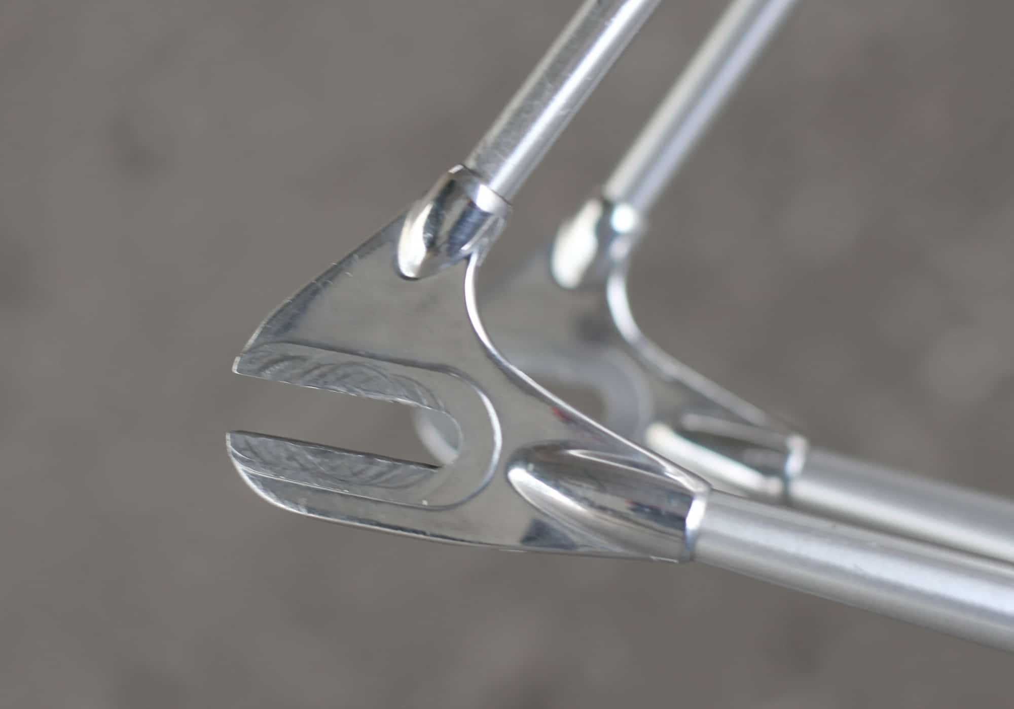 ALAN Super Record Pista Frame / 54 cm / Silver / 1984