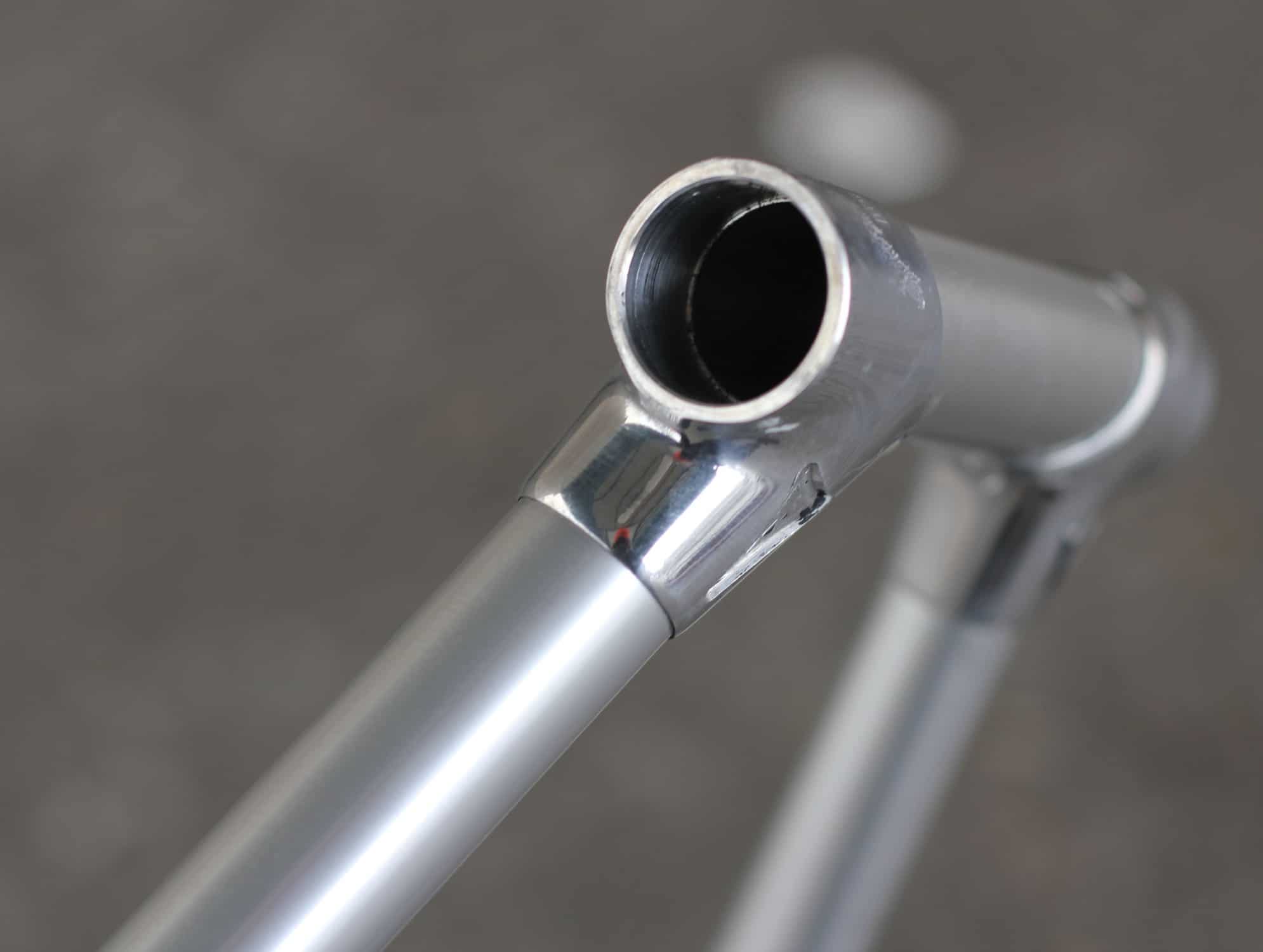 ALAN Super Record Pista Frame / 54 cm / Silver / 1984