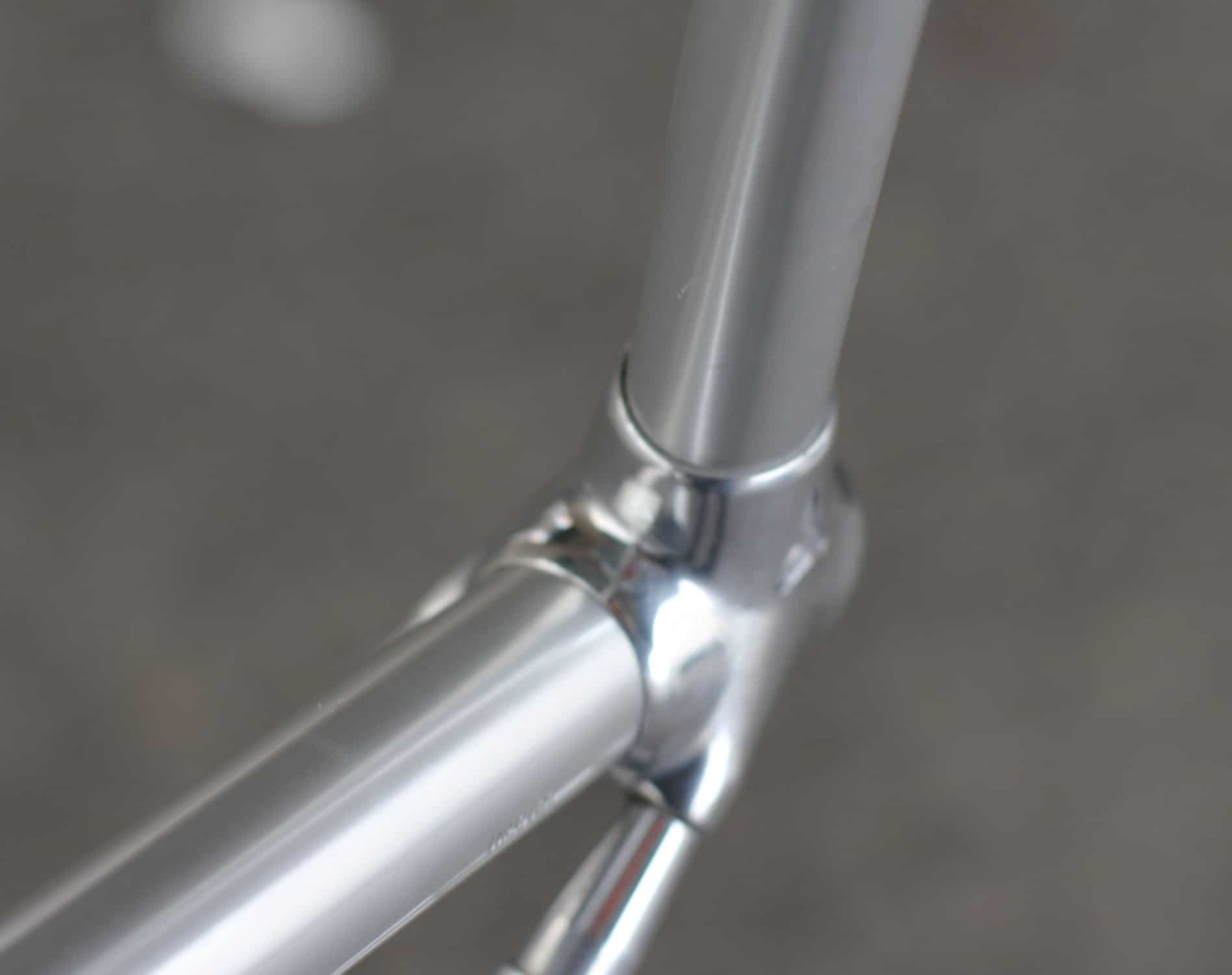 ALAN Super Record Pista Frame / 54 cm / Silver / 1984