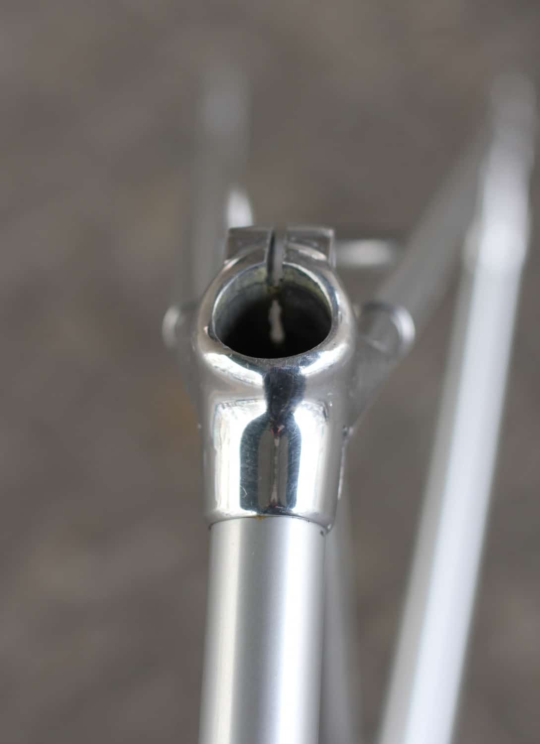 ALAN Super Record Pista Frame / 54 cm / Silver / 1984