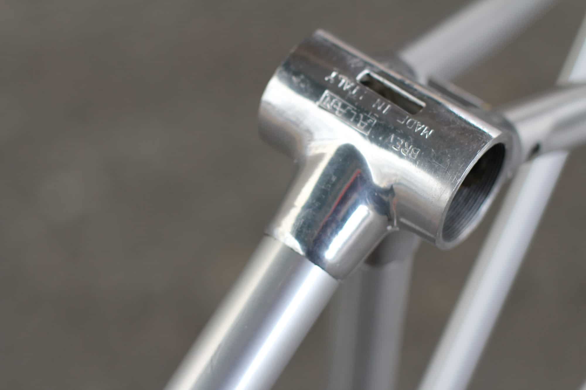 ALAN Super Record Pista Frame / 54 cm / Silver / 1984