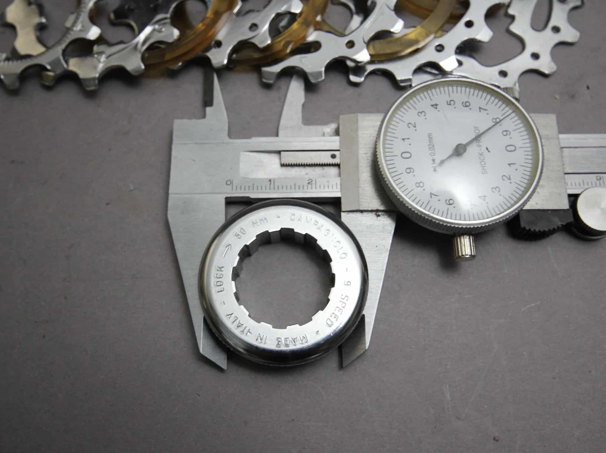 Campagnolo Record Titanium Cassette / 9 Sp / 12-21 / ø 26 mm / 177g / NOS