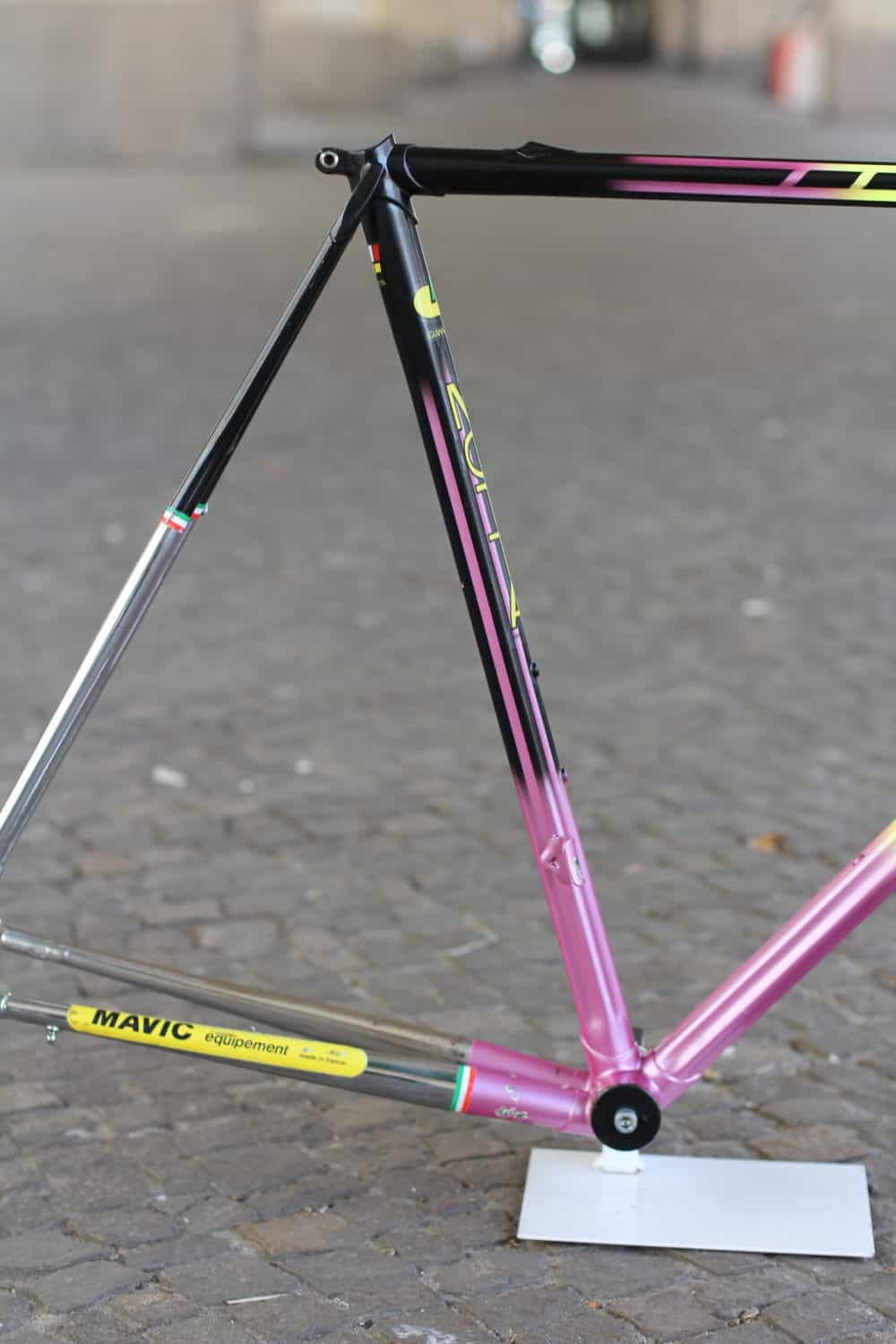Gianni Motta Personal 2001 R Frame / 55 cm / Neon Yellow / Pink / Black / 2.868g