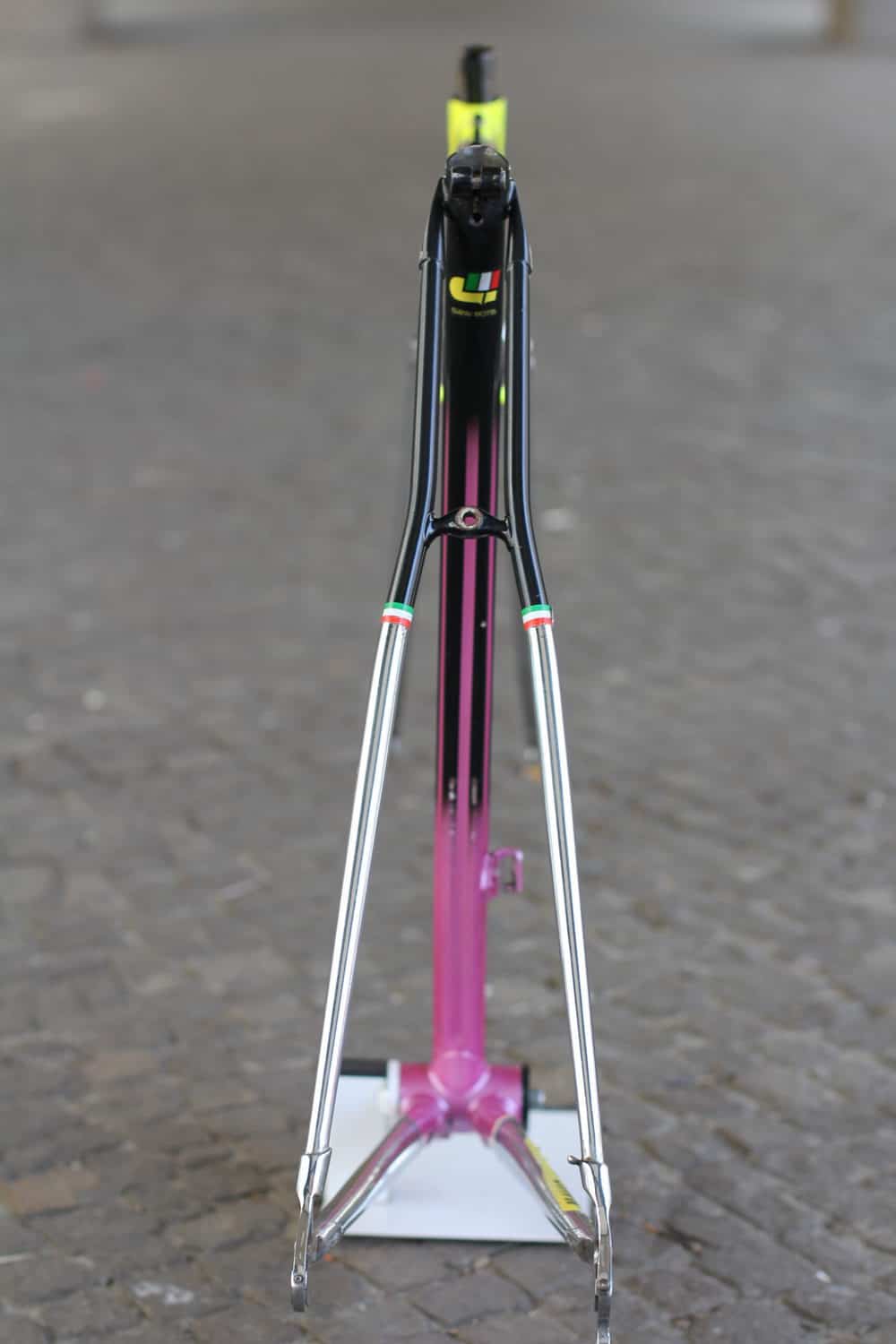 Gianni Motta Personal 2001 R Frame / 55 cm / Neon Yellow / Pink / Black / 2.868g