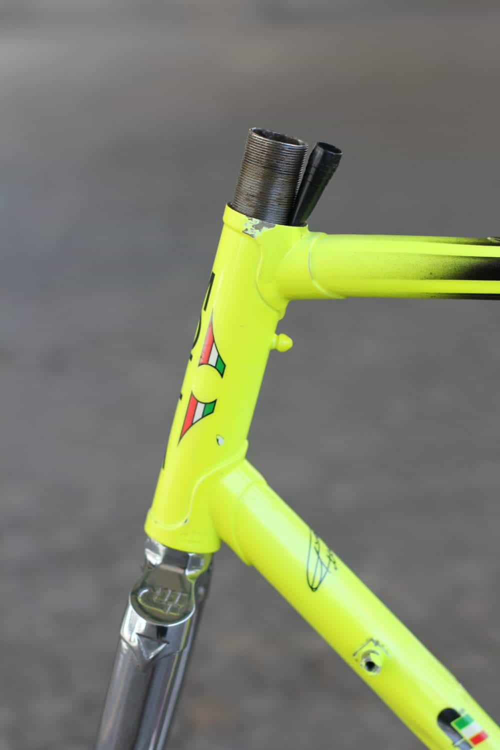 Gianni Motta Personal 2001 R Frame / 55 cm / Neon Yellow / Pink / Black / 2.868g