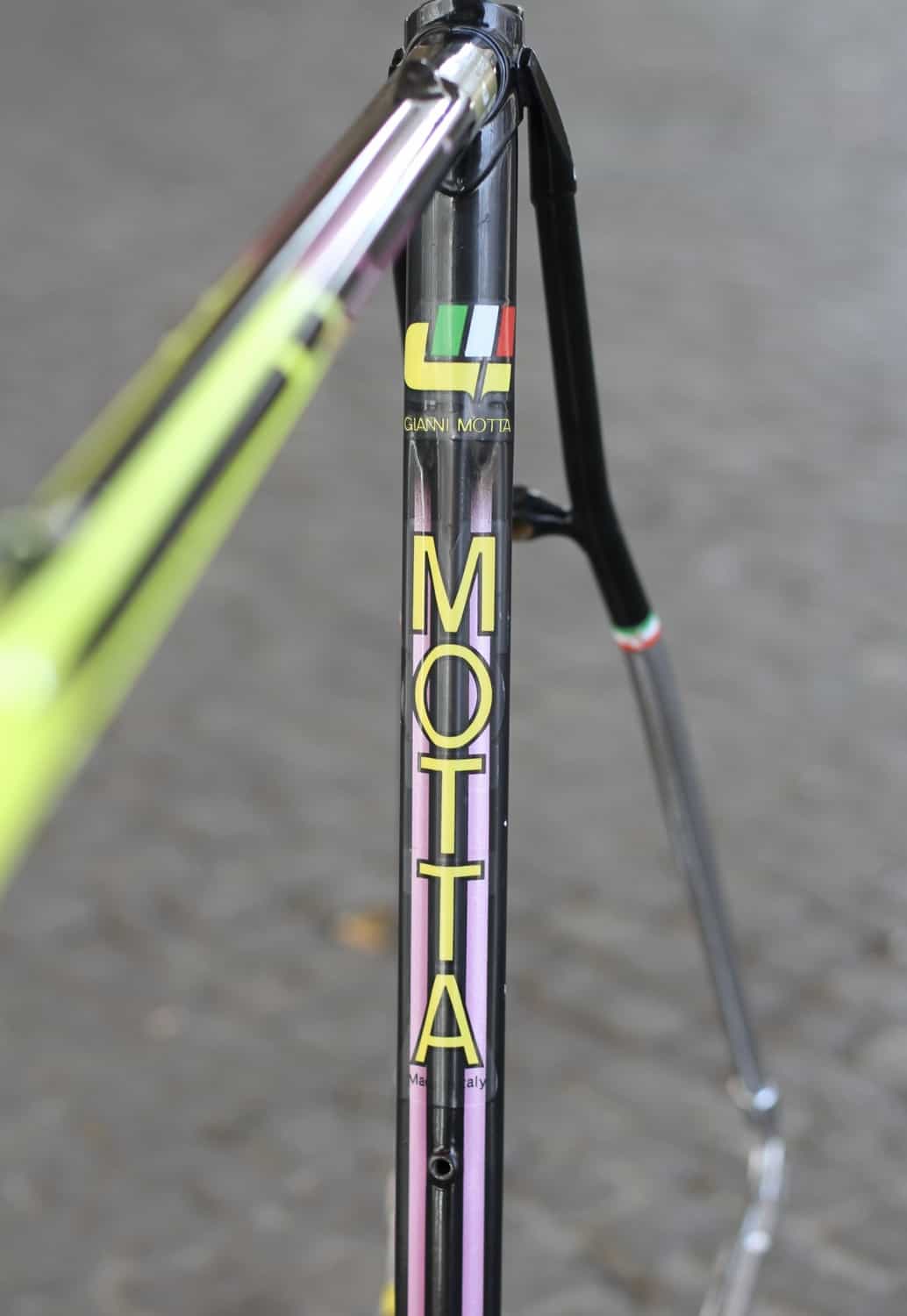 Gianni Motta Personal 2001 R Frame / 55 cm / Neon Yellow / Pink / Black / 2.868g
