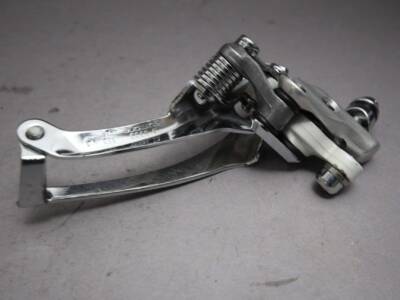 Shimano Santé FD 5000 Front Derailleur / Braze / White / 1986