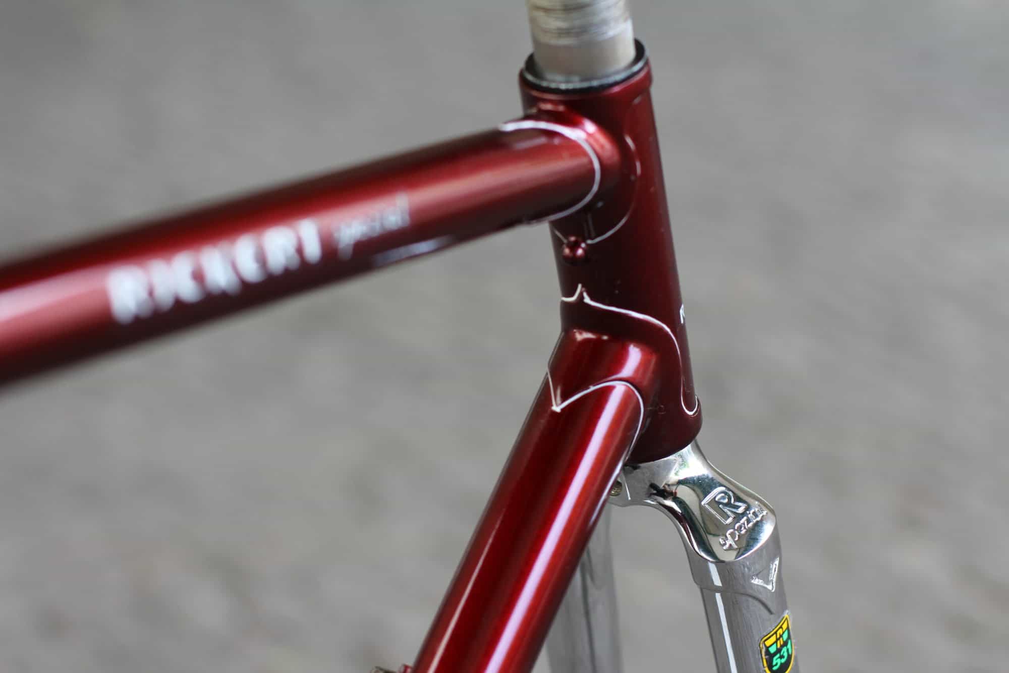 Rickert Spezial Reynolds 531 Frame / 52 cm / Dark Red