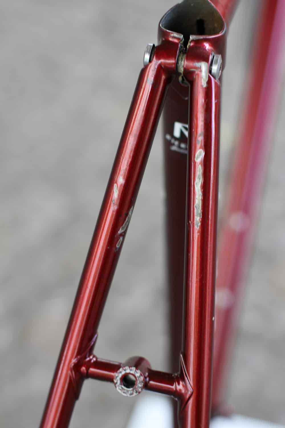 Rickert Spezial Reynolds 531 Frame / 52 cm / Dark Red