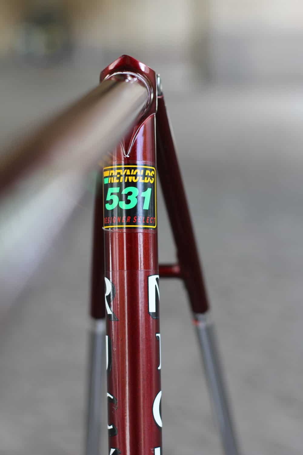 Rickert Spezial Reynolds 531 Frame / 52 cm / Dark Red