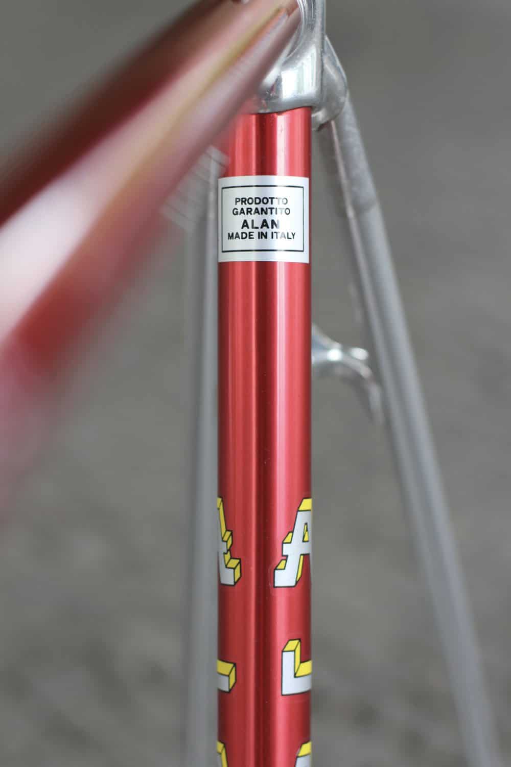 ALAN Corsa Super Alu LS Frame / Red / 52 cm / 1995