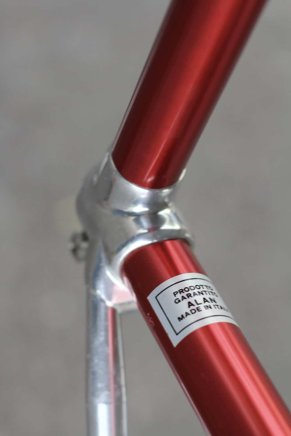 ALAN Corsa Super Alu LS Frame / Red / 52 cm / 1995