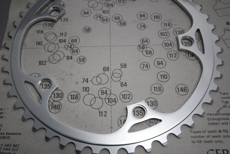 Anneau Chaîne Campagnolo 40 Dents – 135 BCD – Pour Record – Italie