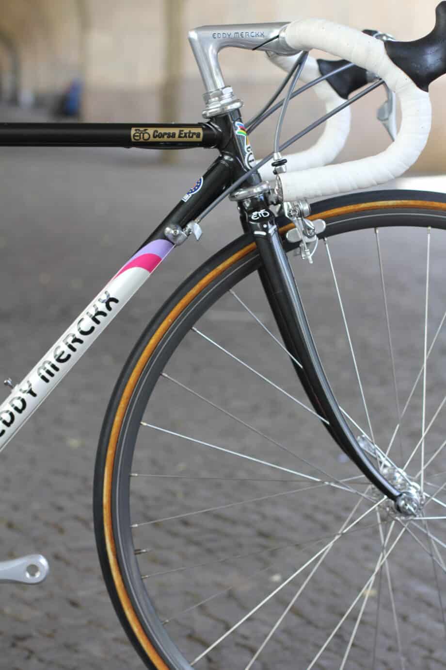 Cadre Vélo Eddy Merckx Corsa Extra - Carbone - Groupe Campagnolo Record/Shimano Dura-Ace - Occasion