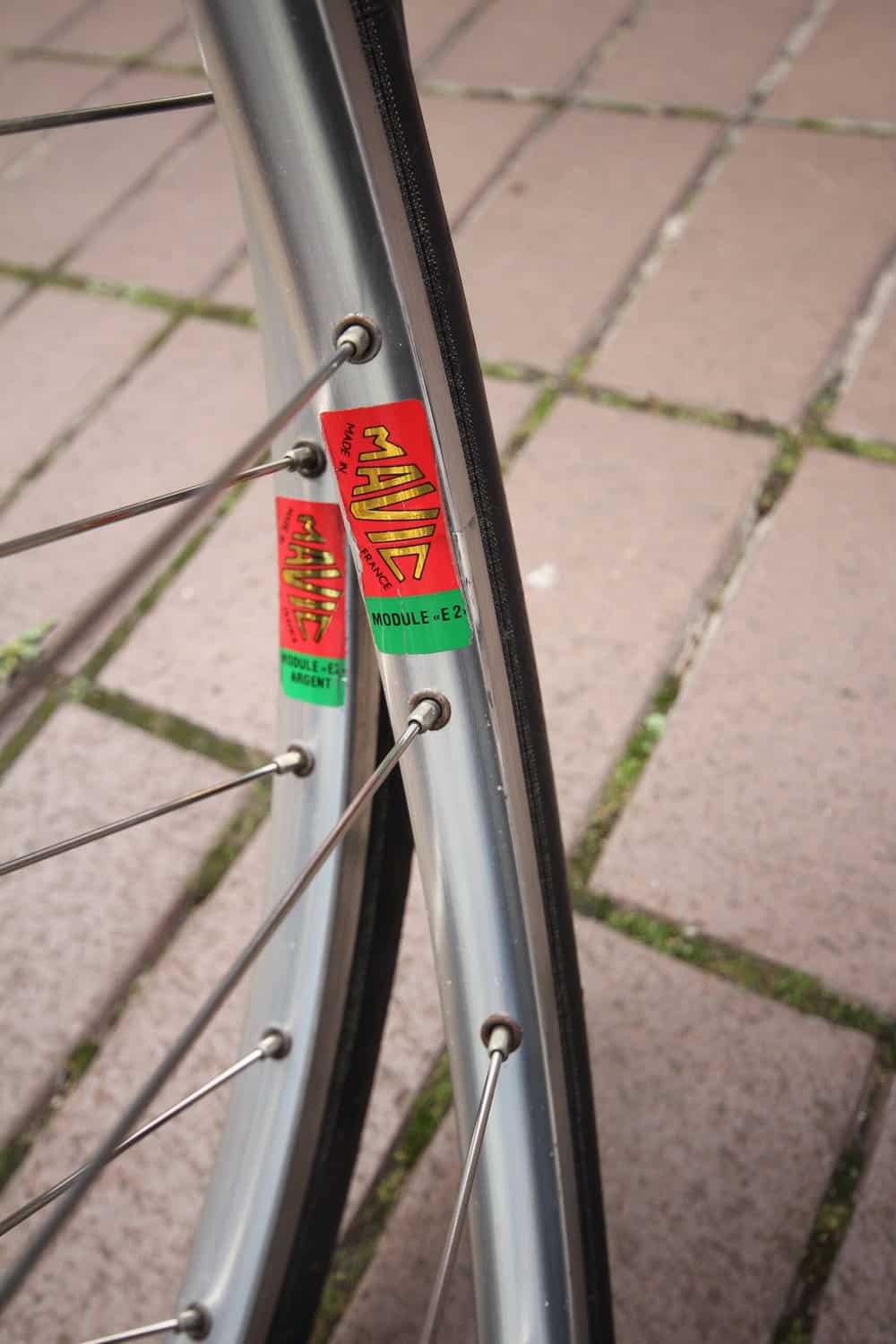 Campagnolo Nuovo Record 1034 Hub / Mavic Module E2 / 32H / Clincher Wheel Set