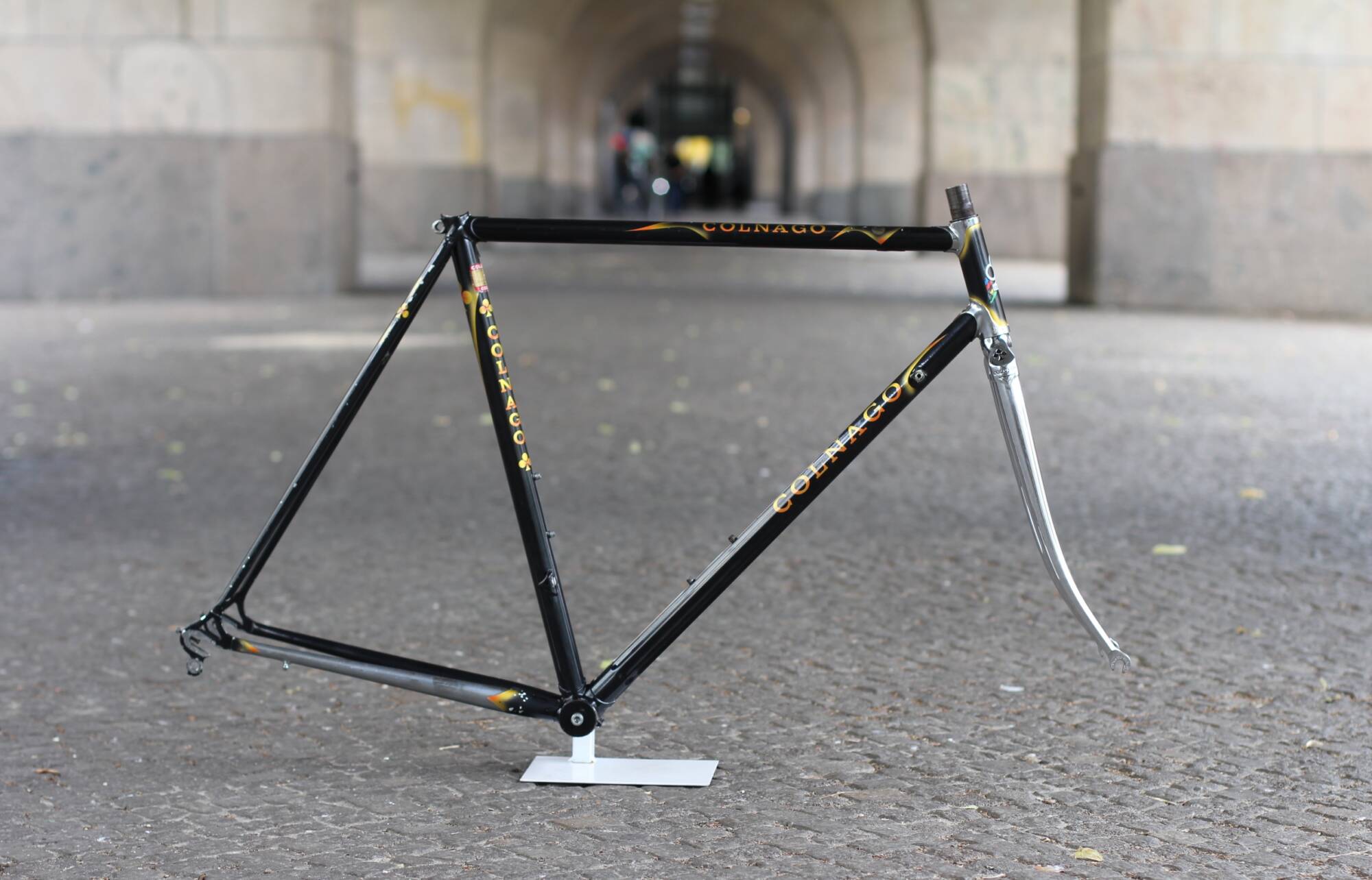 Cadre Colnago Spirale Conique Columbus SLX et fourche chromée / 58,5 cm