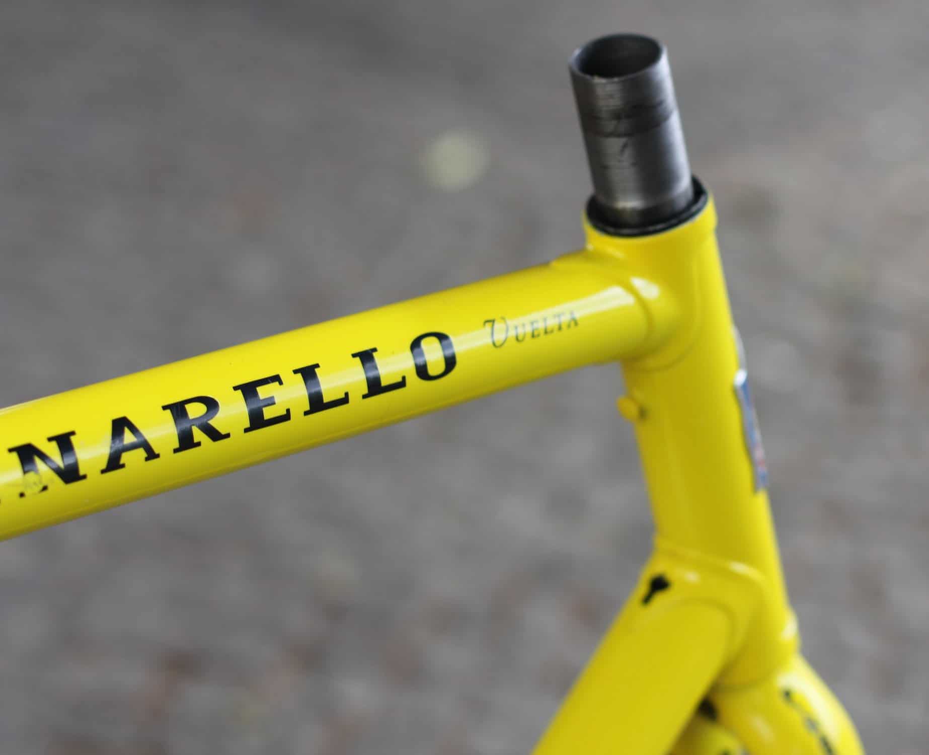 Pinarello Vuelta Frame / 56 cm / Yellow / Columbus ARX