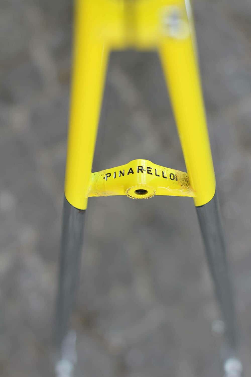 Pinarello Vuelta Frame / 56 cm / Yellow / Columbus ARX