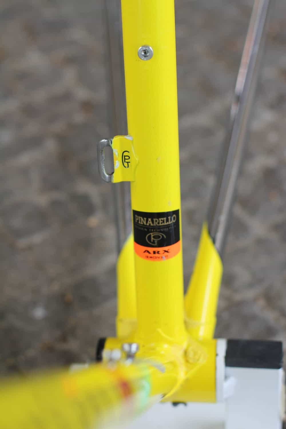 Pinarello Vuelta Frame / 56 cm / Yellow / Columbus ARX