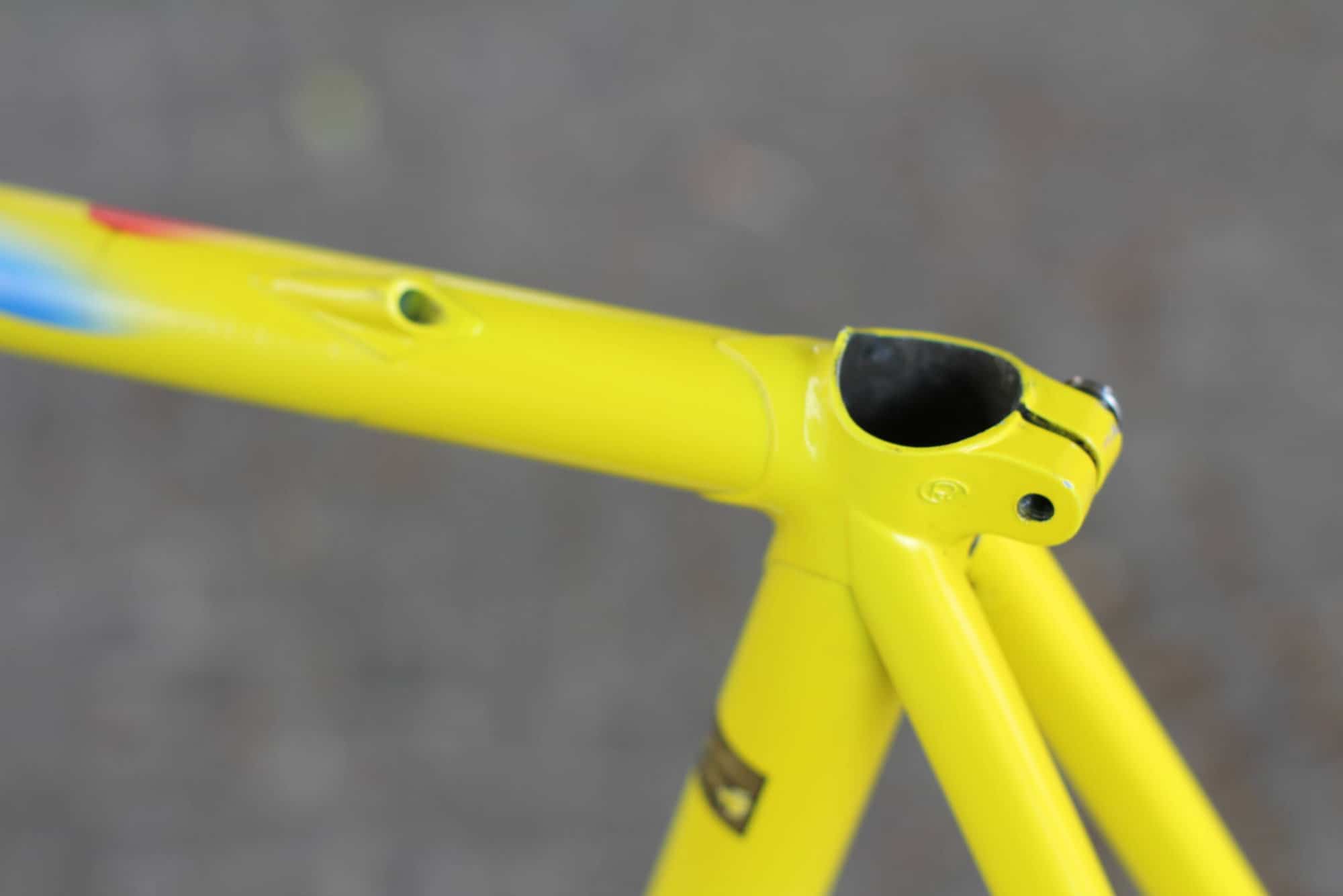 Pinarello Vuelta Frame / 56 cm / Yellow / Columbus ARX