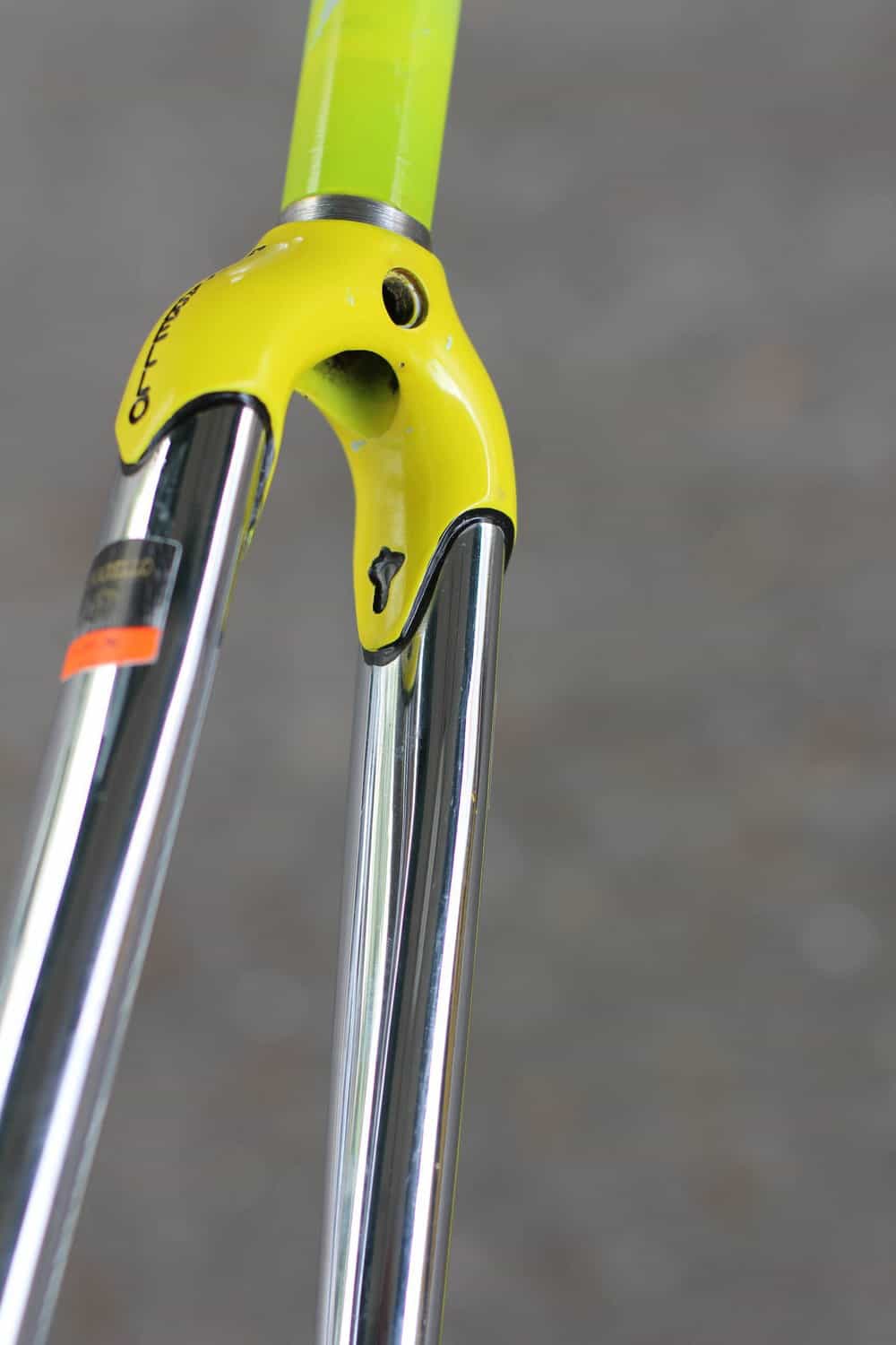 Pinarello Vuelta Frame / 56 cm / Yellow / Columbus ARX