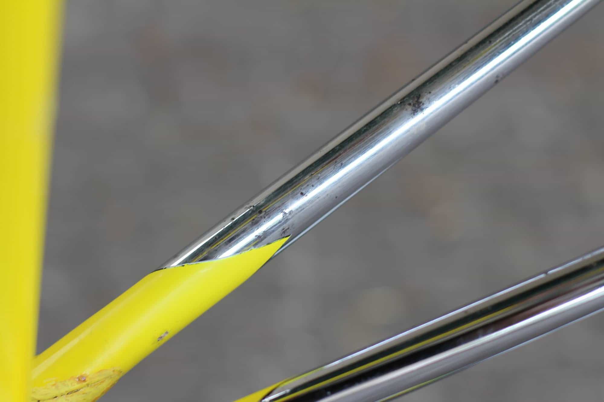 Pinarello Vuelta Frame / 56 cm / Yellow / Columbus ARX