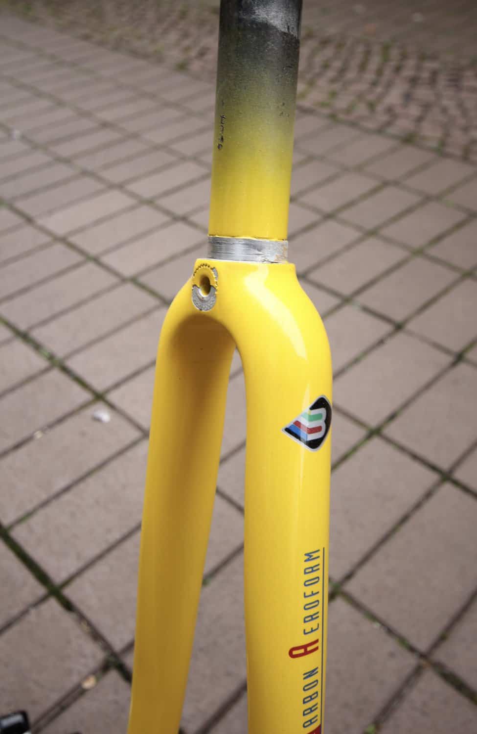 Basso Diamante Fork / 1" / BSA / Yellow